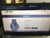 Brand new Unused /Intake Credence Chronograph watch for Man